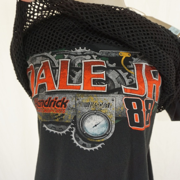FURST of a KIND Dale Jr NASCAR Short Sleeve Top NWT Oversized - Picture 1 of 7